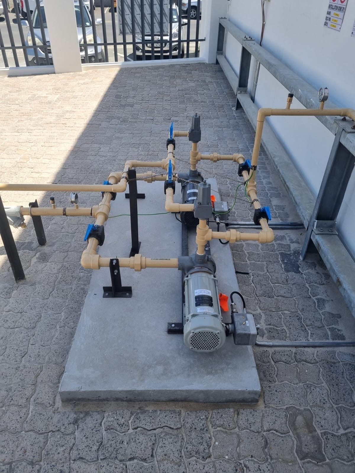 afrigas5 LPG installation