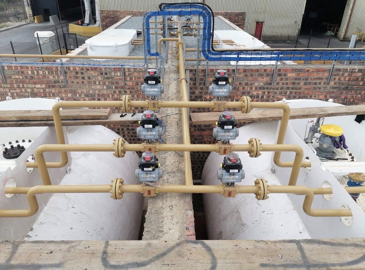 Atlantis Foundries8 LPG installation